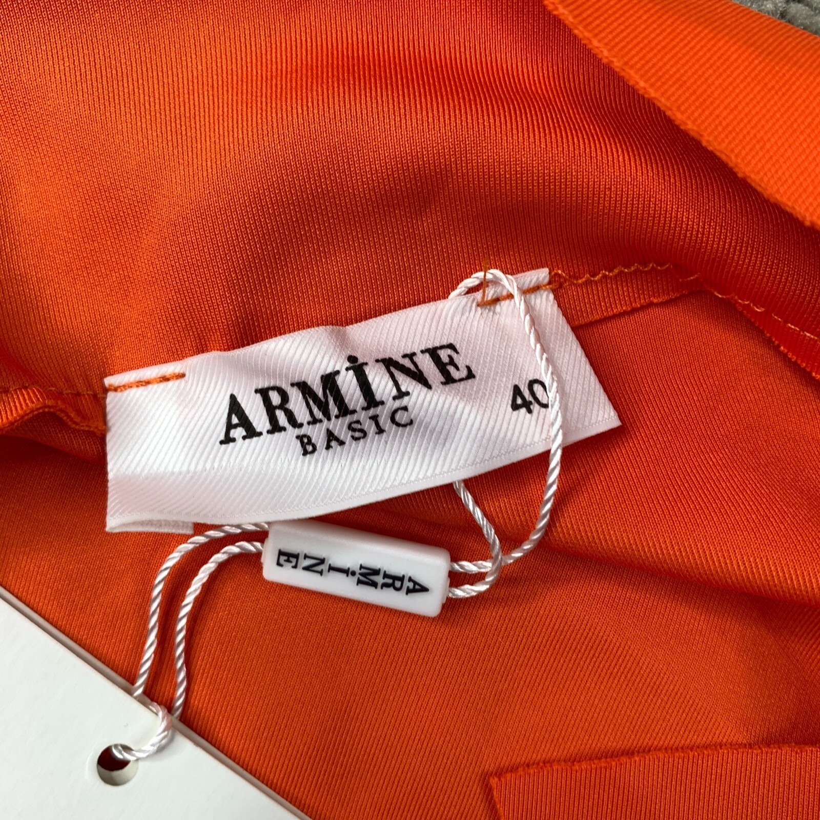 Armine Basic Open Front Jacket Women's 40 Mandari… - image 5