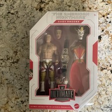 WWE Ultimate Edition Elite Cody Rhodes Collector's Edition Figure w/Belt MINT