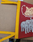 Vtg 27" Benson Wild Animal Farm Hudson New Hampshire 1960s Era Pennant Banner — photo 3