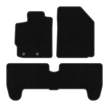 Fußmatten Automatten Velours für Toyota Yaris II 2005-2011 Set 3-tlg Passgenau