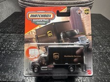 Matchbox Working Rigs Ups Servicio Mundial - Camión de carga International Durastar.