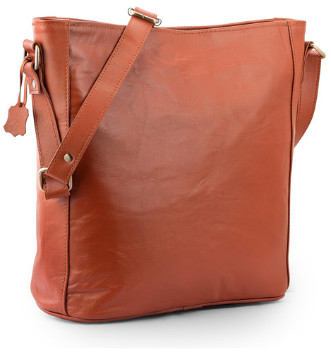 Bandolera de hombro de cuero genuino para mujer de moda, correa ajustable La... - Imagen 1 de 10