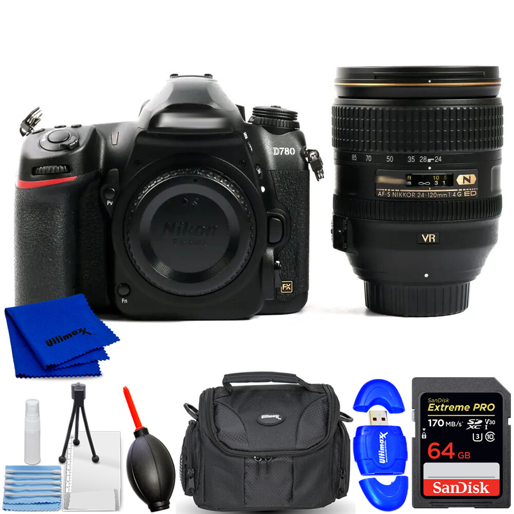 Nikon D780、AF-S NIKKOR 24-120mmレンズセット レンタル - Nikon 万能フルサイズ一眼レフ＆万能ズームセット D780 +