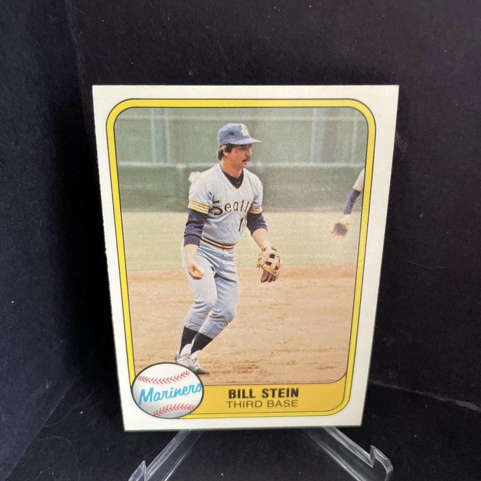 1981 Fleer AA Bill Stein #605 Seattle Mariners - Image 3 of 4