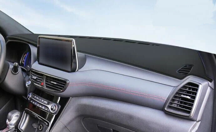 For Hyundai Tucson 2019-21 Leather Non-slip Dash Board Mat Dashboard Carpet 1pcs Foto 2 de 4