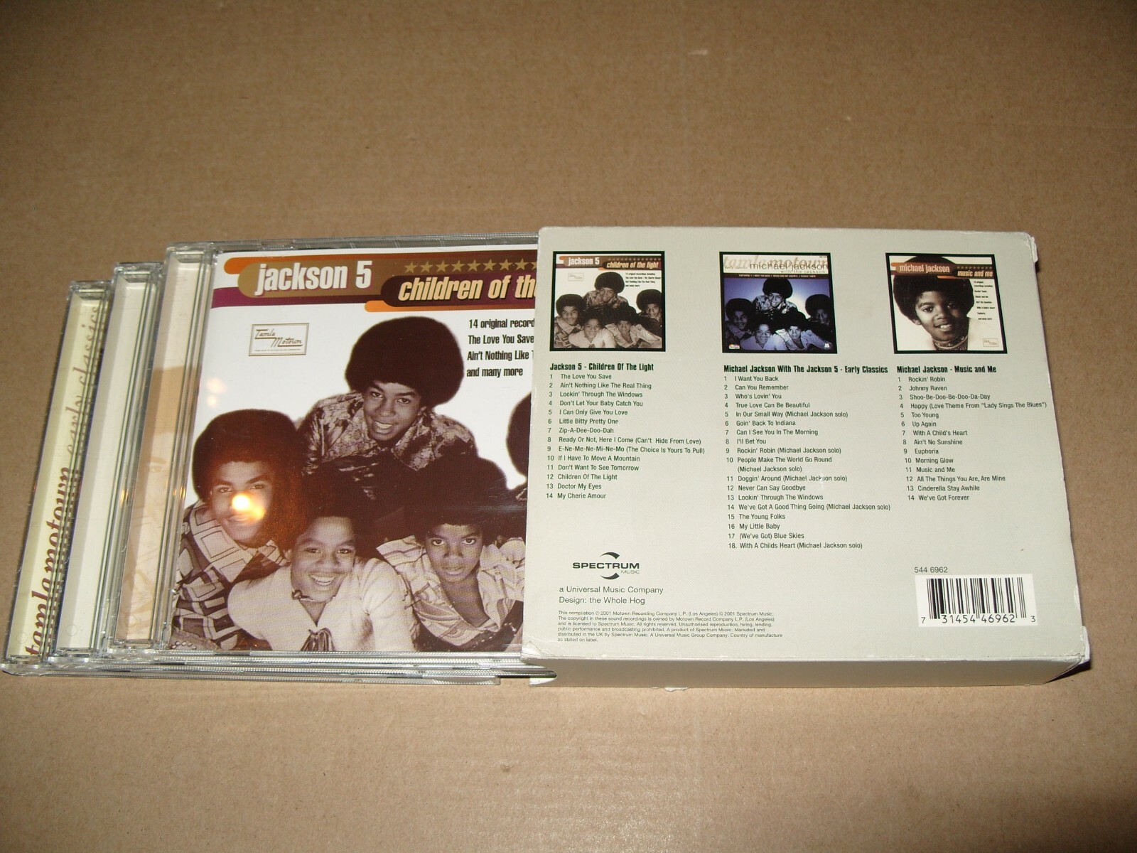 Michael Jackson and the Jackson 5 (2001) 3 cd+ Inlays Ex/Nr Mint (F11)