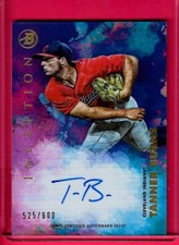 TANNER BURNS 2021 Topps Bowman Inception Prospect AUTO /600 PA-TB Indians