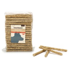 Beeztees Hundesnack Kausticks 100er Pack - 100% natürlich, Rinderhaut, Hunde