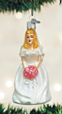 Old World Christmas Ornament 10130 blonde bride