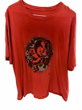 The Ohio State OSU Official Camo T Shirt Red Brutus XXL