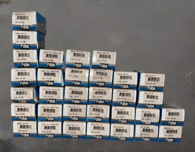 New Old Stock Qty 32 Pollak Toggle Switch/Horn/Boot Nuts Different Models