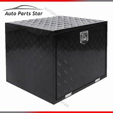 30x 24x 24 Heavy Duty Aluminum Stripes Plated Tool Box Underbody Truck Box