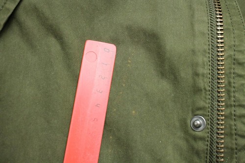 Tommy Hilfiger Denim Giacca Uomo XL Parka Rimovibile Fodera Verde Cachi 2in1 - Foto 14 di 24