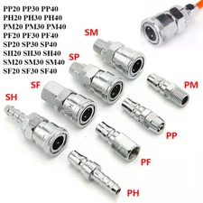 1 Pcs C-Type Compressed Air Quick Coupling Nipple Coupling Plugs Hose Connecters