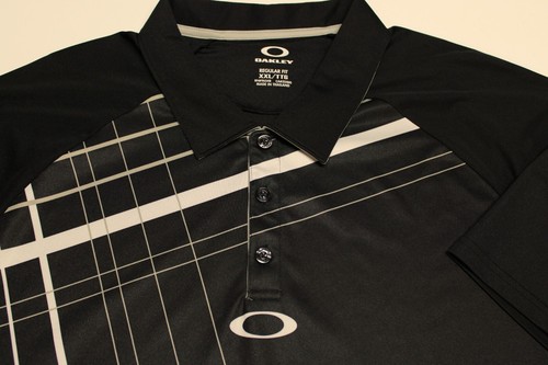 OAKLEY POLY GOLF SHIRT--XL--WRINKLE FREE--PERFECT!!--LOOKS UNWORN!!!