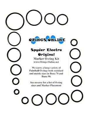 DYE DM8 Paintball Marker O-ring Oring Kit X 4 Rebuilds / Kits - Foto 4