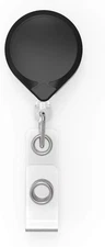 9 x Key-BAK Mini-BAK Retractable Badge Holder with 36" Nylon Cord (Pack of 9)