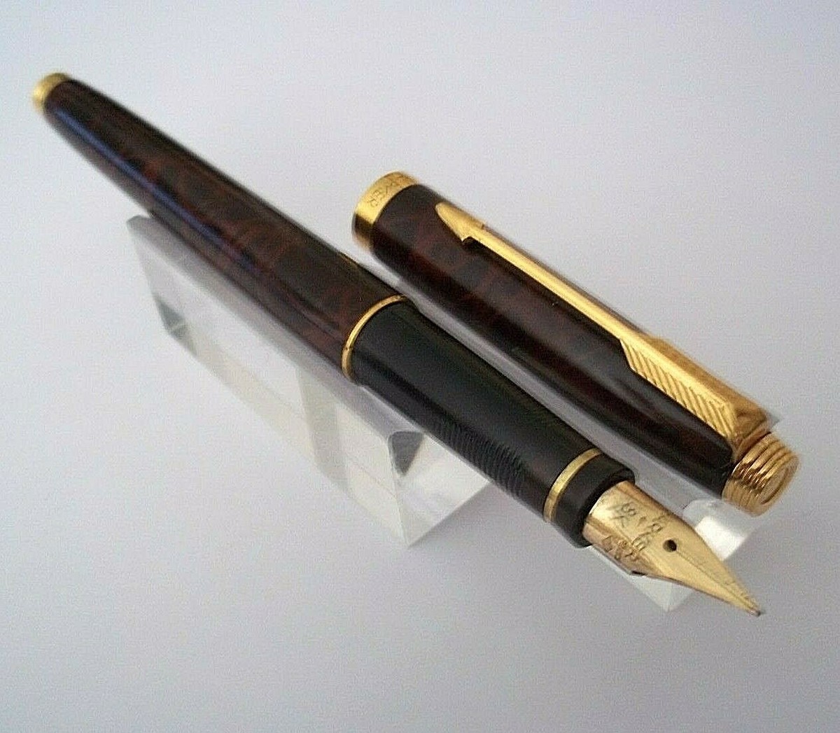 Parker 75 Fountain Pen in Autumnal Lacquer with 18K Gold Nib