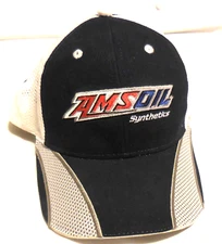 1 ad AMS Oil Amsoil Synthetics  hat cap one size adjustable Adult trucker style