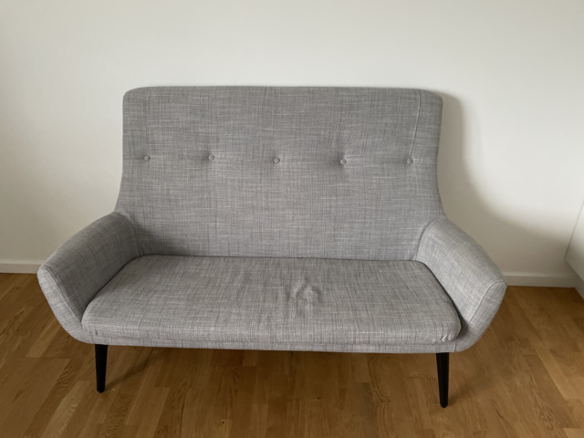 Sofa, stof, 2 pers. , IKEA - Hemstanäs, 2-personers sofa…