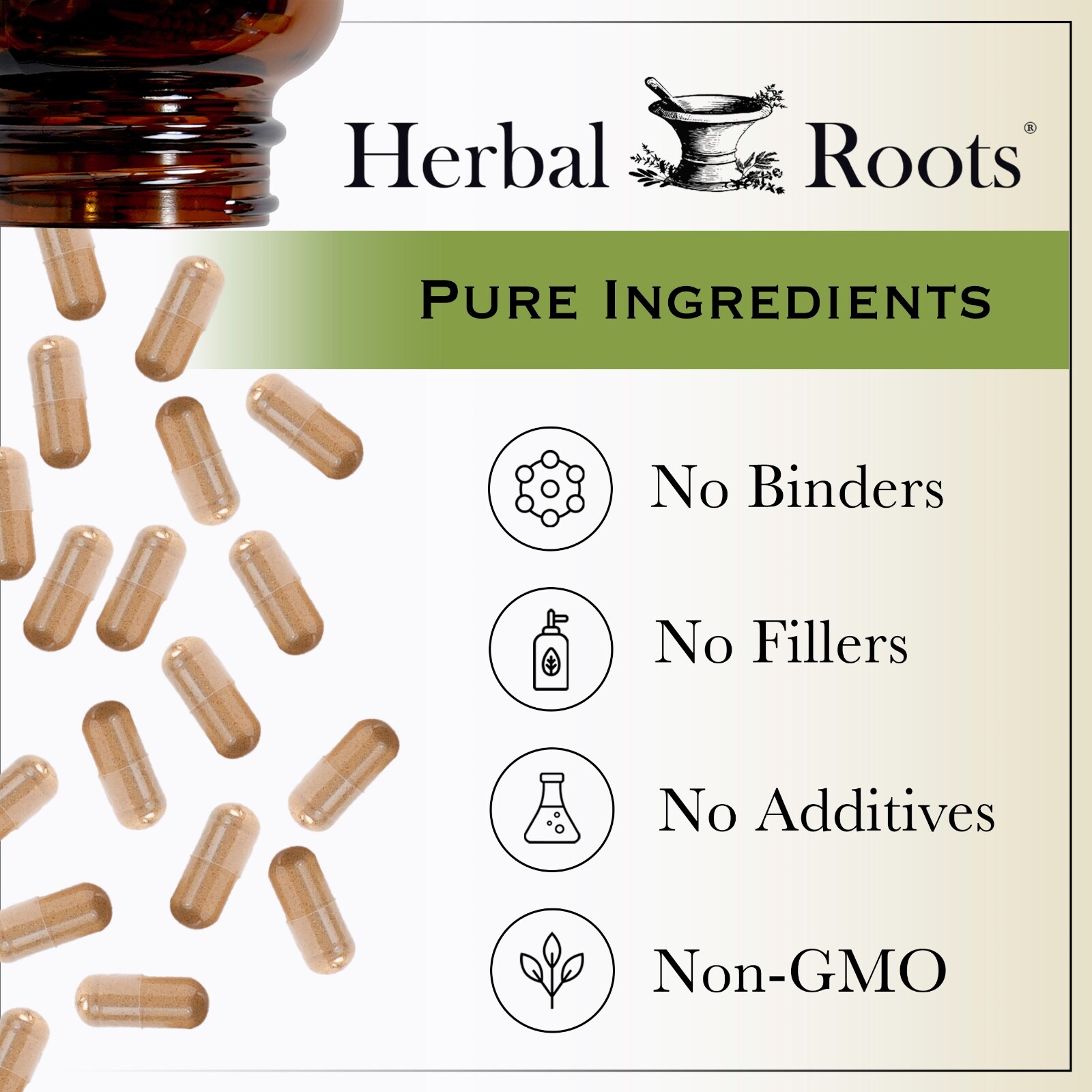 Pill The Roots Herbal Roots Organic Whole Bulb Garlic Pills, 600mg - 60 vegan capsules ...