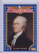 1992 Starline Americana #55 ALEXANDER HAMILTON (ID4)