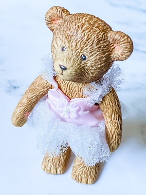 VINTAGE 90s RUSS TEDDY BEARS Resin Figures BULK Lot outfits Toys