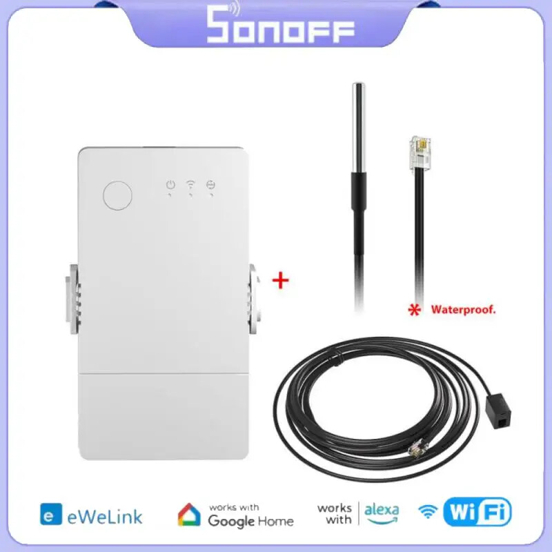 SONOFF TH Origin WIFI Switch Smart Home Controller Temperature Humidity Monitor
