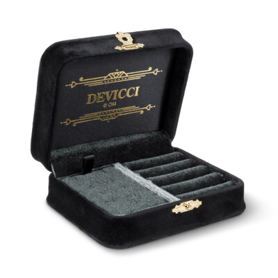 Obey Me! DEVICCI Accessory Jewelry Box Black U-Treasure Japan Limited New