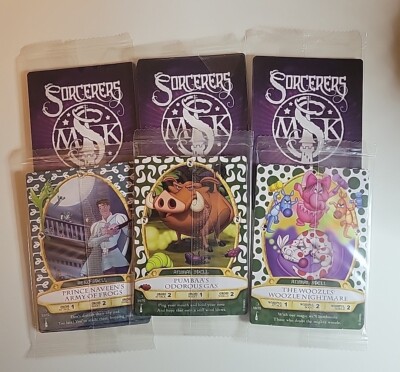 Disney Sorcerers of the Magic Kingdom SEALED 6 Pack Card Lot SOTMK NEW Unopened