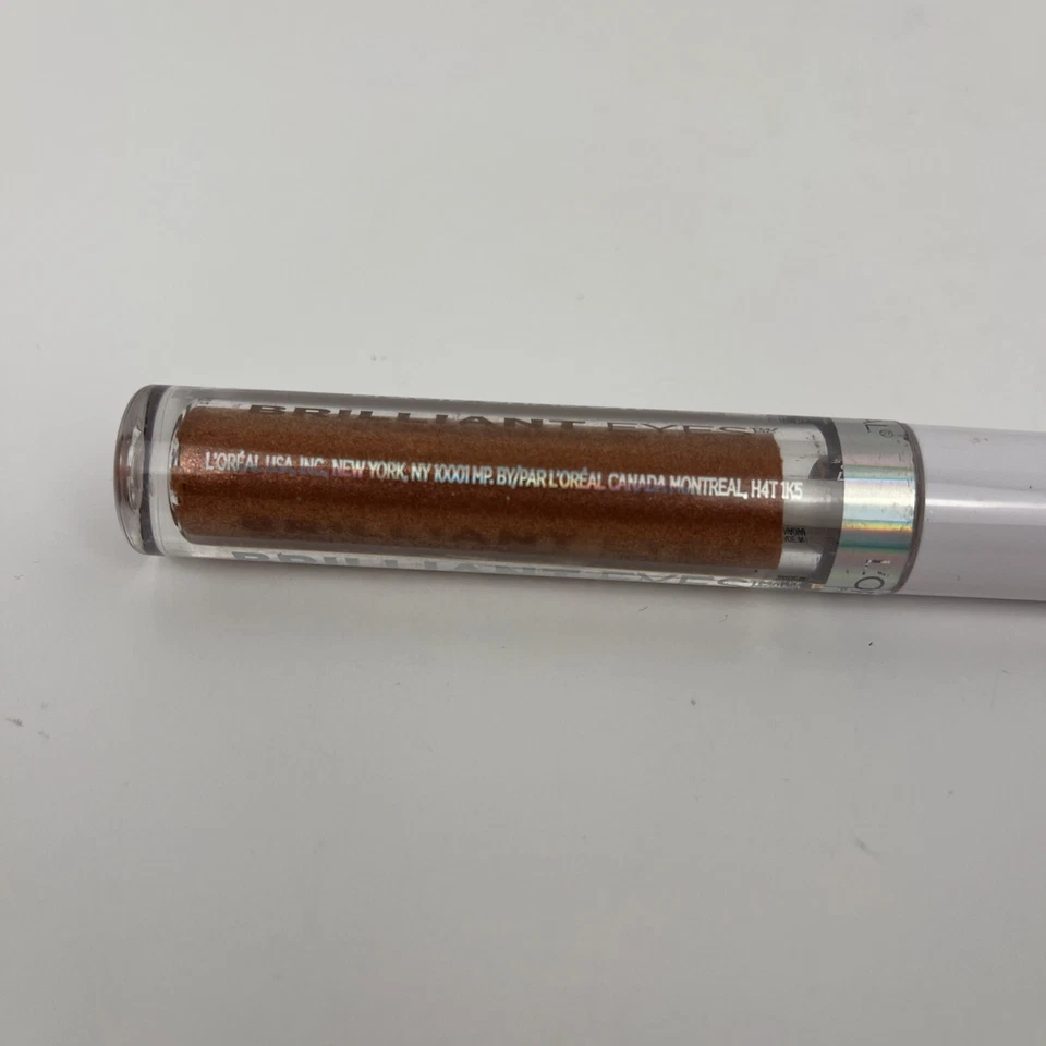 L’Oréal Liquid Eyeshadow Brilliant Eyes 490 Crushed Copper 0.10 Fl Oz Makeup - Image 4 of 4