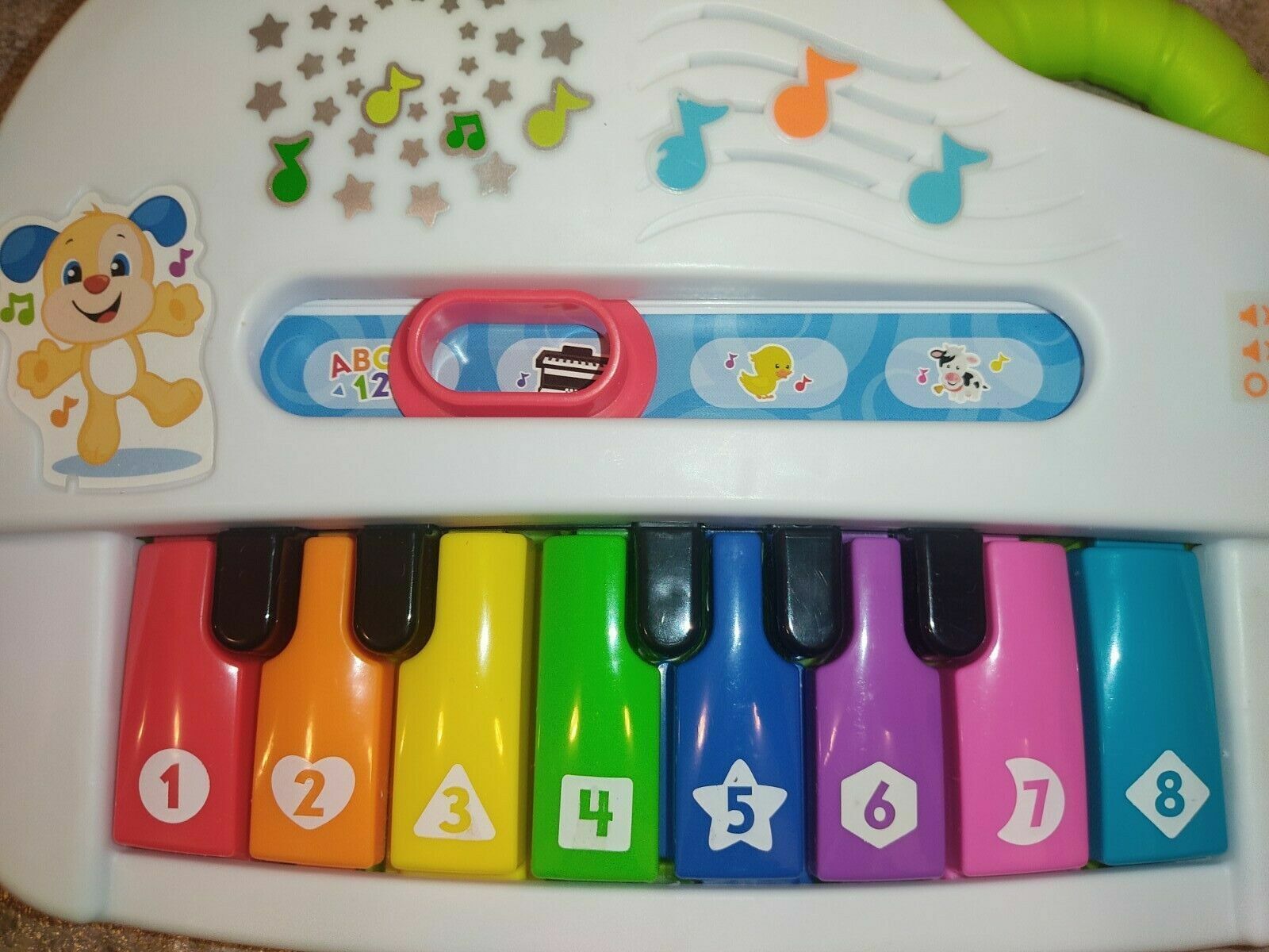 FISHER PRICE GRAND PIANO BABY TODDLER LAUGH AND LEARN INTERACTIVE