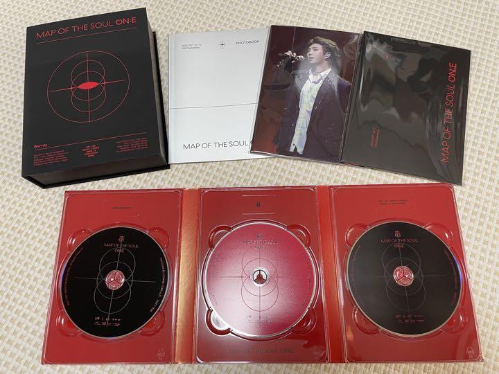 BTS one Blu-ray ジョングク BTS JUNGKOOK MAP OF THE SOUL ON:E ONE DVD BLU-RAY Official