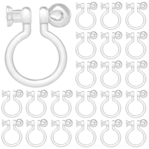Lot De 50 Manchons Silicone Boucles D'Oreilles - Protections Anti-Perte