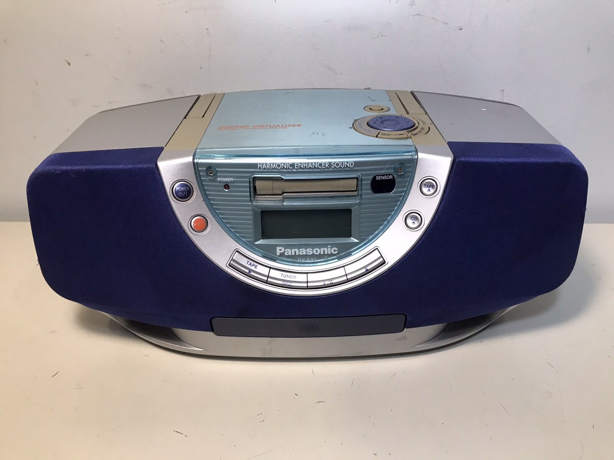 Panasonic  ポータブルステレオ　CD システム　RX-EX1 概要 CDラジカセ RX-EX1 | ラジオ／CDラジオ／ラジオレコーダー