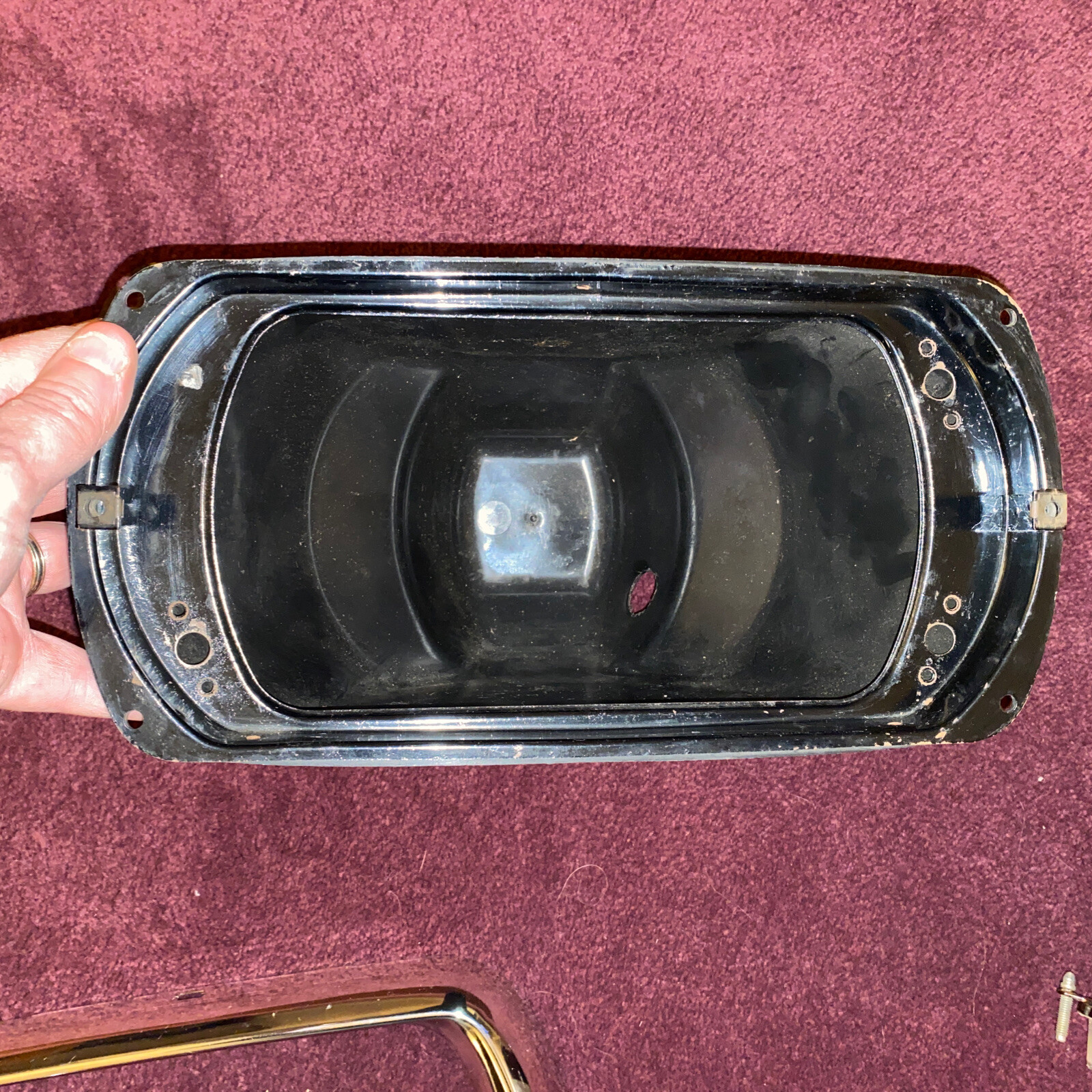 Lamborghini 350GT Marchal Headlight Assembly New Rare