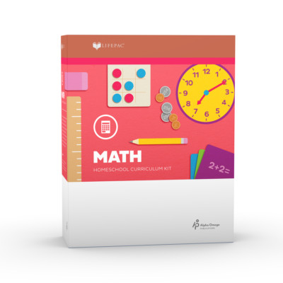 LIFEPAC  1st Grade Math AOP Complete Set First 