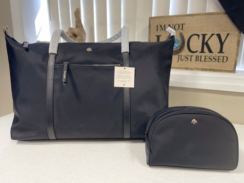 NEW Kate Spade Jae Black Weekender Bag 