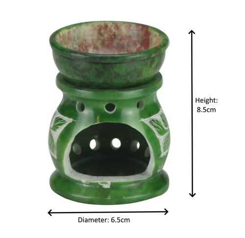 Oil Burner Soapstone Warmer Wax Diffuser Candle Scent Holder Aromatherapy Gift - 第 23/28 張圖片