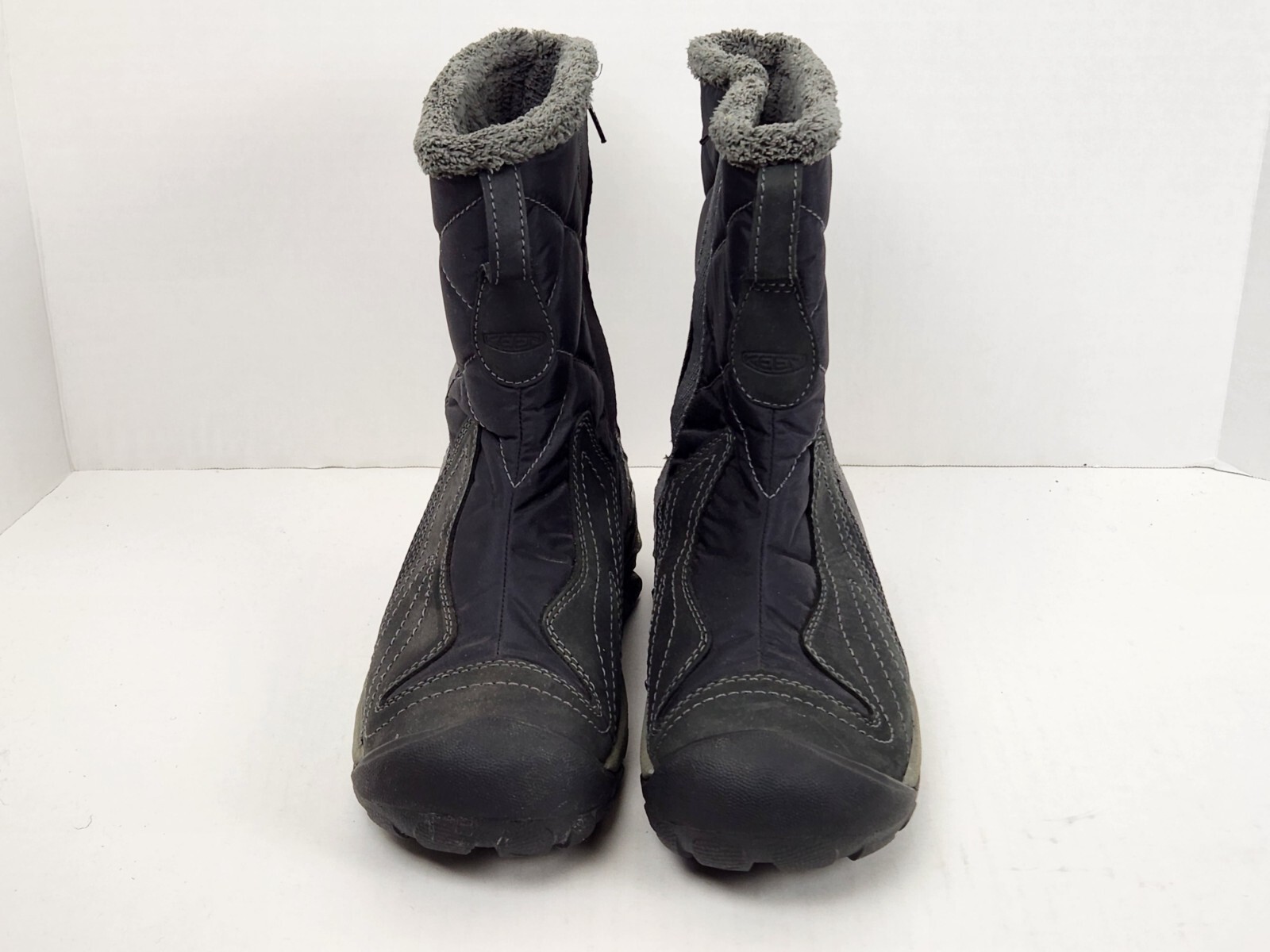 Stivali Keen taglia 7 5 EU 38 trapuntati neri Betty invernali neve 200 grammi isolati asciutti