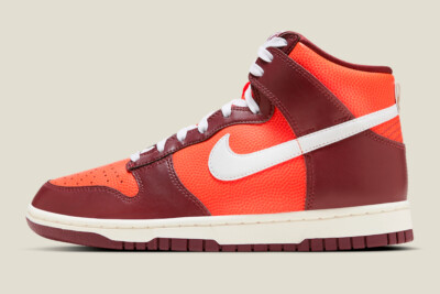 Women's Nike Dunk High Be True To Her School Deep Maroon Orange FJ2263-600 sz 6