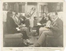 "WHAT A WIDOW"-ORIGINAL PHOTO-GLORIA SWANSON-CAST