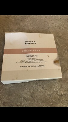 Bath & Body Works Botanical Nutrients Rose Hips & Aloe Sampler Kit NEW! 