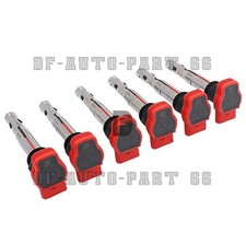 6X RIgnition Coil Pack For Audi A4 A5 R8 VW Golf GTI 2.0T 06E905115E
