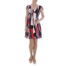 Ladies Dress 1469 Ital Design In Red
