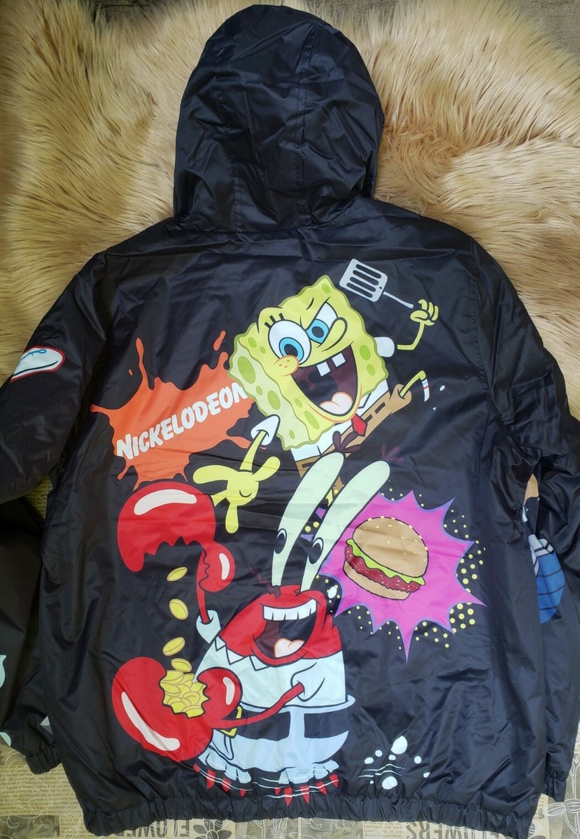 ジャケット・アウター Supreme SpongeBob SquarePants Jacket M Supreme SpongeBob SquarePants Jeff Hamilton Racing Jacket