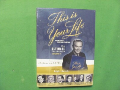 This Is Your Life: Ultimate Collection Volume 1 (DVD, 2005, 3-Disc Set) New!