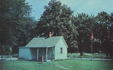 Postcard President Herbert Hoover Birthplace at West Branch Near Iowa City Iowa