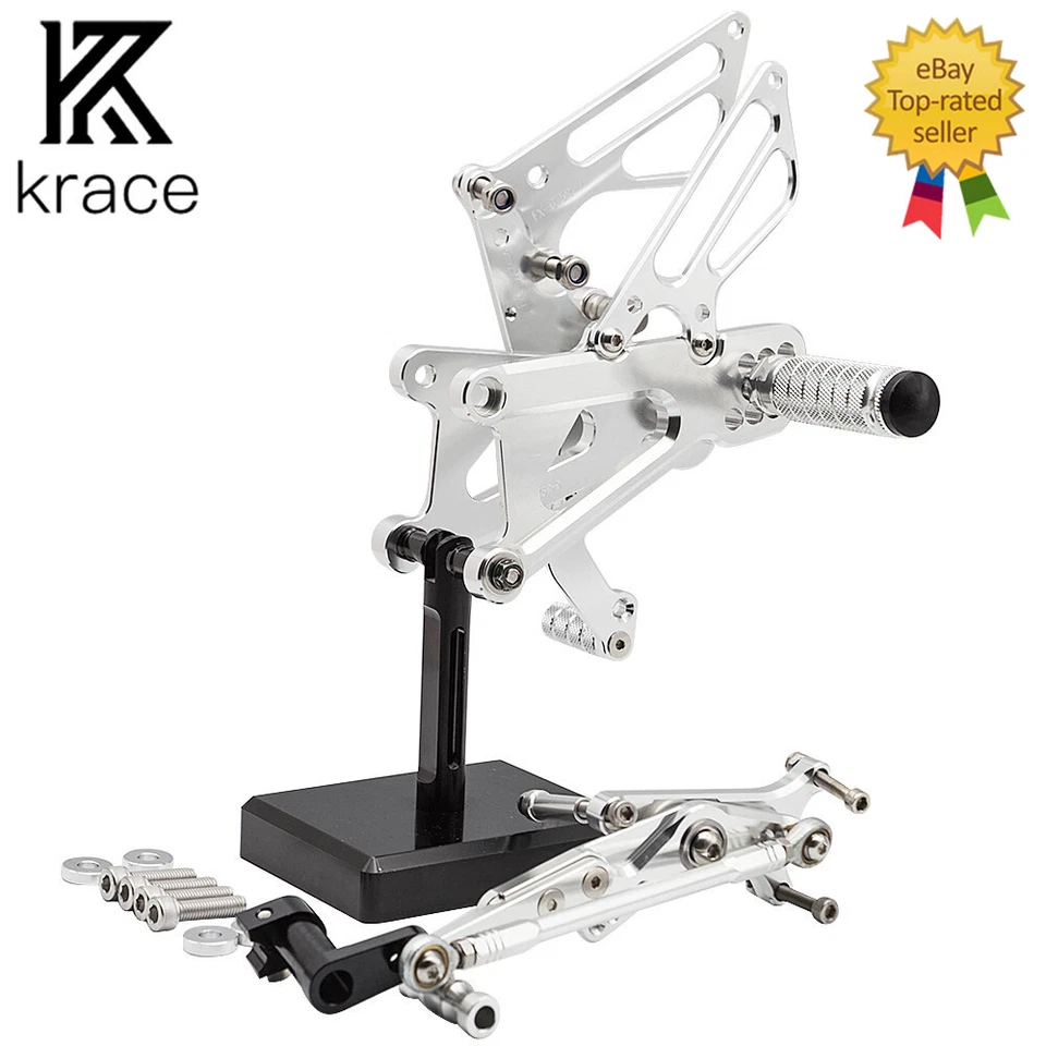 Reposapiés CNC para Triumph DAYTONA 675 2006-2012 estriba pedal GP Foto 4 de 4