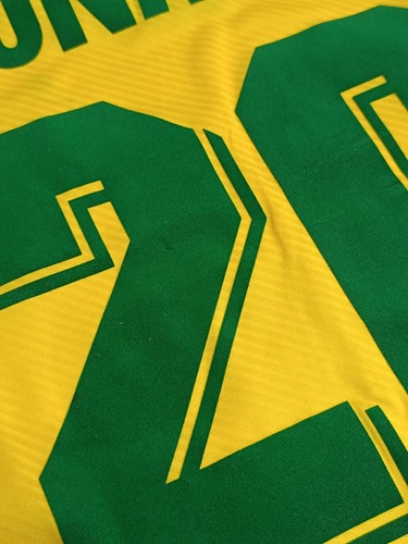 maglia vintage shirt brasil Ronaldo issued brazil USA 94 mondiali WC 1994 jersey - Foto 4 di 12